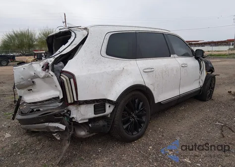 2020 Kia Telluride Sx z USA, uszkodzony, nr VIN 5XYP5DHC9LG094058